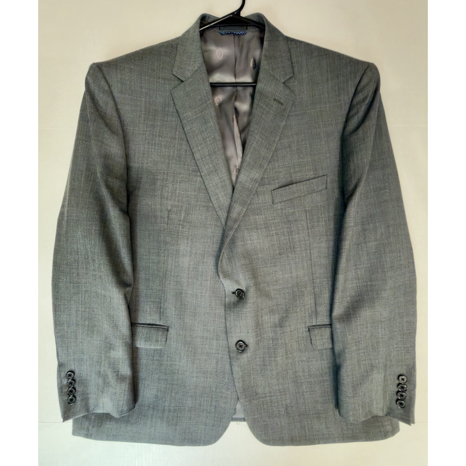 Ralph Lauren Men’s Gray Wool Blend Blazer Sport Coat Jacket 48r